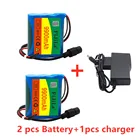 100% новый 12 В 9900 мАч 3S1P Аккумулятор Au литиево-18650 батарея Au литиевая упаковка пластиковая батарея 1 а зарядное устройство