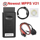 2021 новейший MPPS V18V21 MAIN + TRICORE + MULTIBOOT с пробойным трехрядным кабелем мощный MPPS ECU Программатор