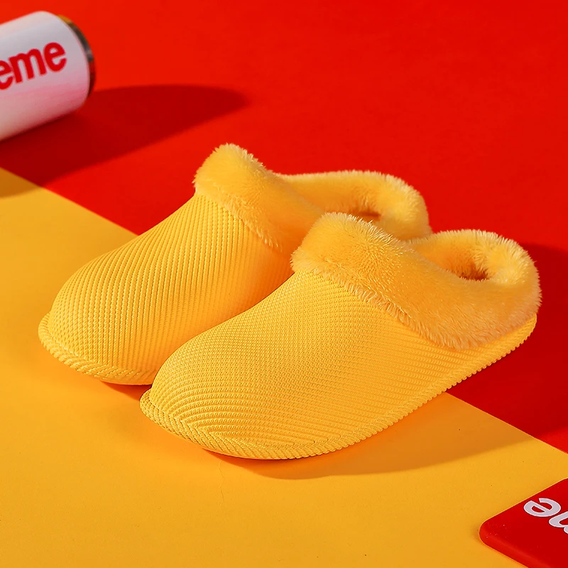Женские зимние тапочки Водонепроницаемые Унисекс Мужские Хлопковые Легкие Без