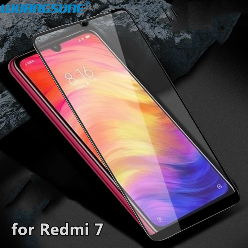 Для Xiaomi Redmi 7 7A 8 8A Закаленное стекло Защитная пленка полное покрытие для 7Pro