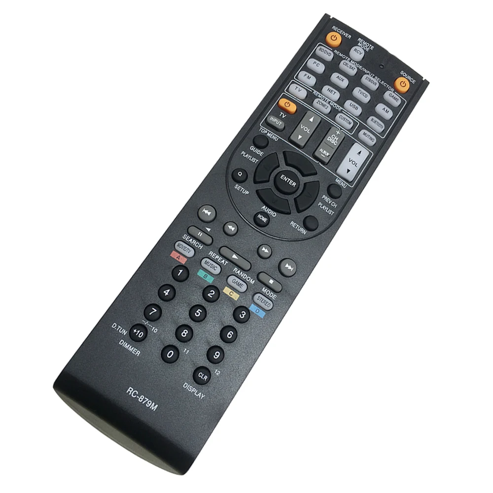 RC 879M дистанционного Управление Заменить для ONKYO AV ресивер TX NR535 SR333 HT R393 S3700|Пульты
