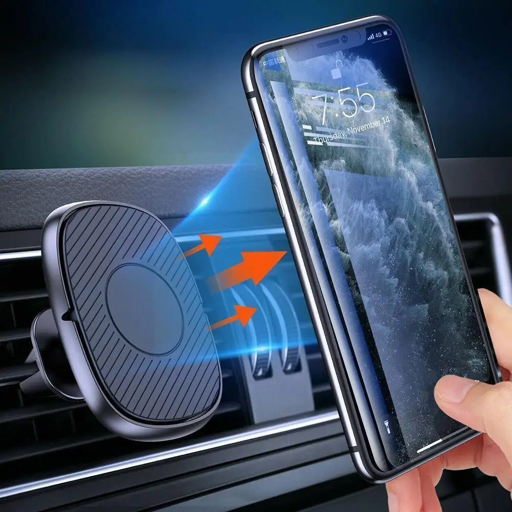 

Автомобильный держатель для телефона 360 для телефонов, универсальный автомобильный держатель с креплением на вентиляционное отверстие для...