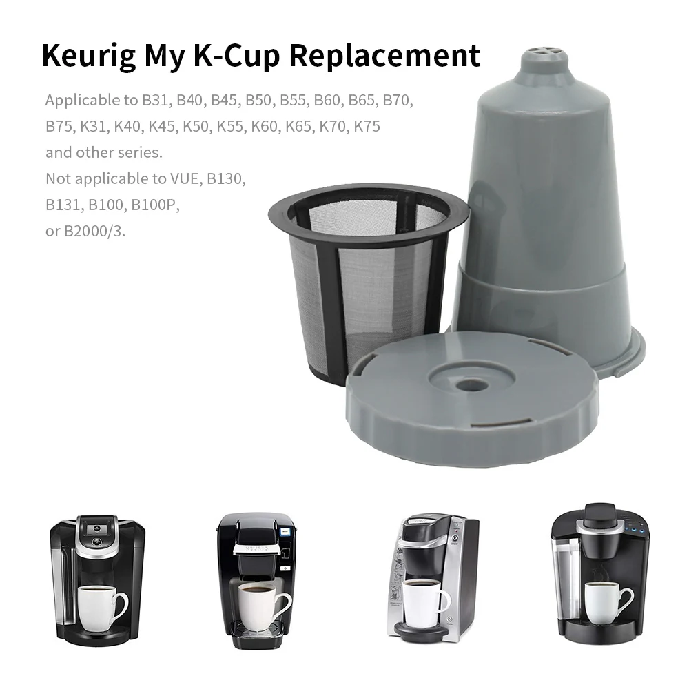 3 предмета кофейные фильтры многоразовая капсула для кофе чашка Keurig My K-Cup