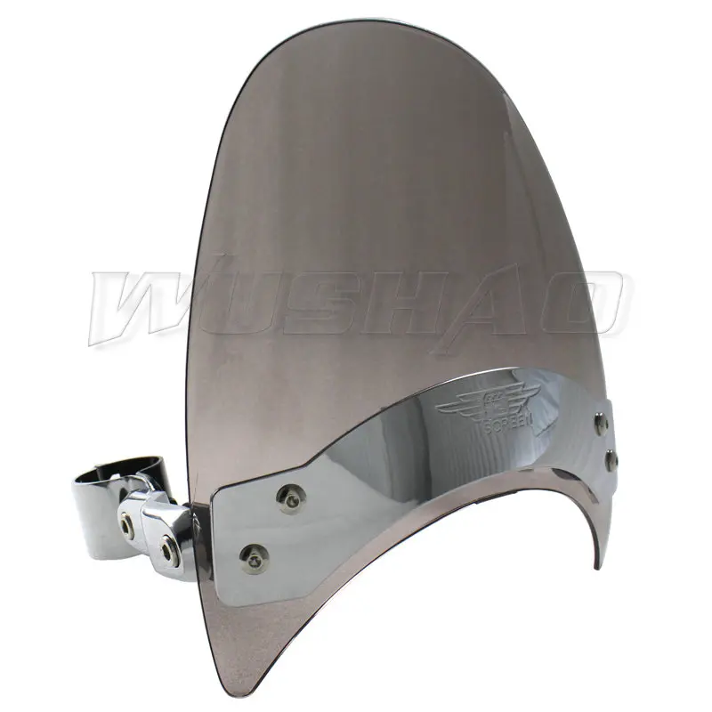 Ветровое стекло ветровой экран для 1985-2007 Yamaha V-max Vmax 1200 VMX1200 Virago XV 250 535 XV535 XV250 фиксированное переднее вилочное крепление экрана