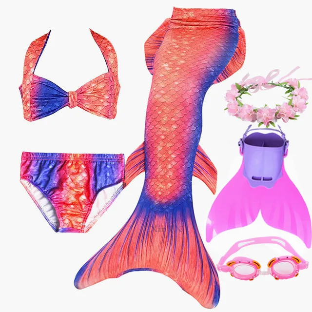 Новое поступление! Необычные хвосты русалки с плавниками монофин Флиппер