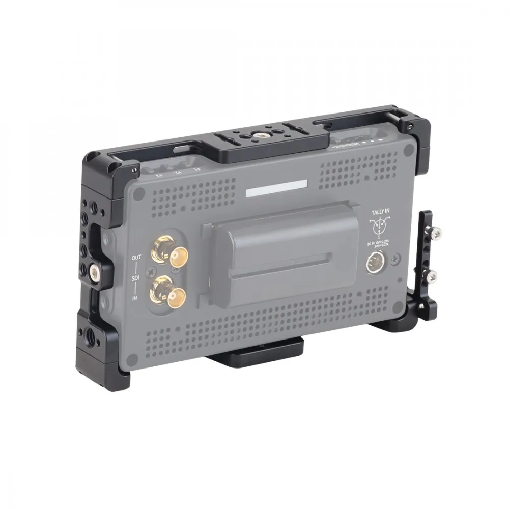 Клетка для монитора Nitze TVLogic F-5A 5 с зажимом кабеля HDMI бесплатная доставка новый