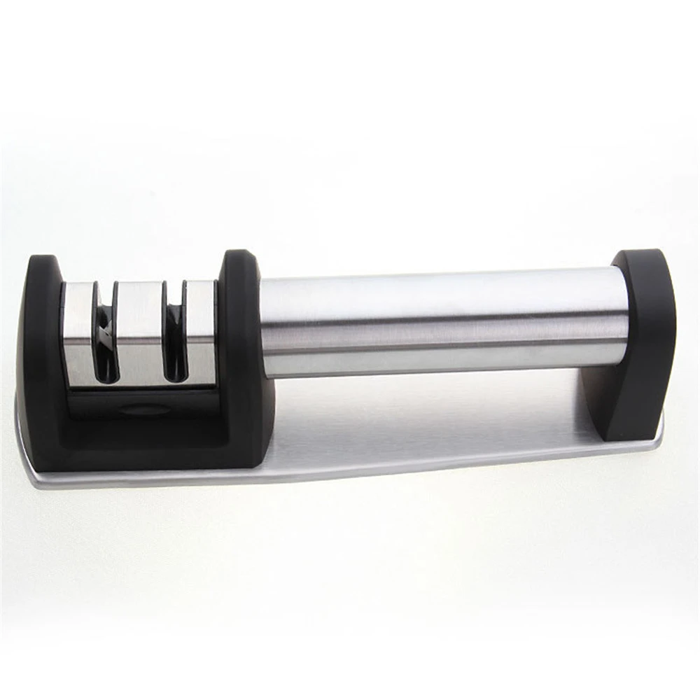 3-ступенчатая точилка для ножей профессиональный кухонный точильный камень с