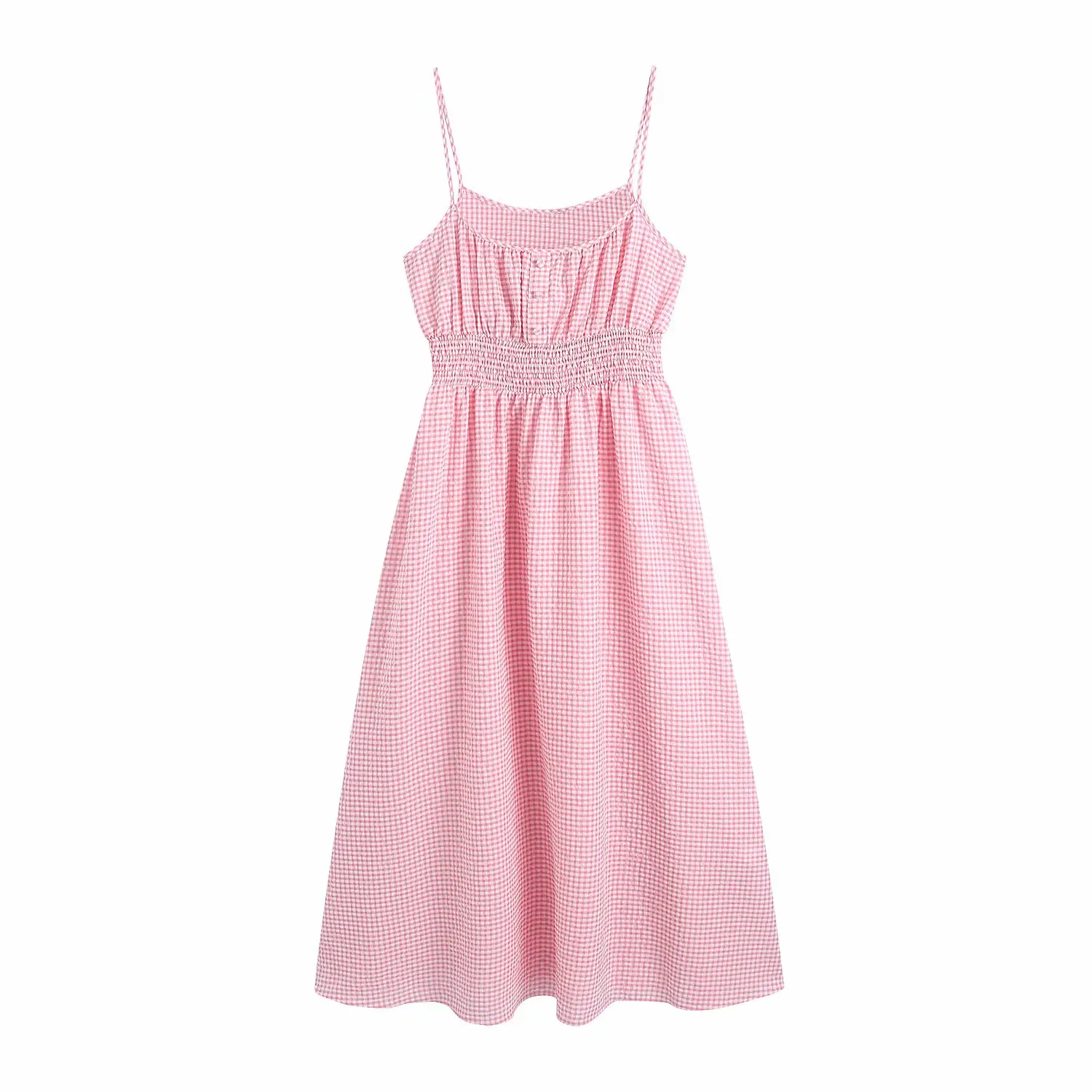 

Женское однобортное платье в полоску, милое летнее платье в французском стиле Харадзюку на бретельках, лето 2021