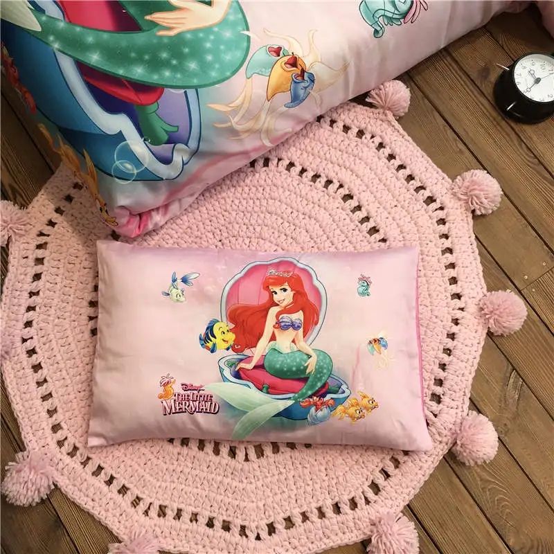 Disney Princess ariel Комплект постельного белья из 3 предметов для маленьких мальчиков и