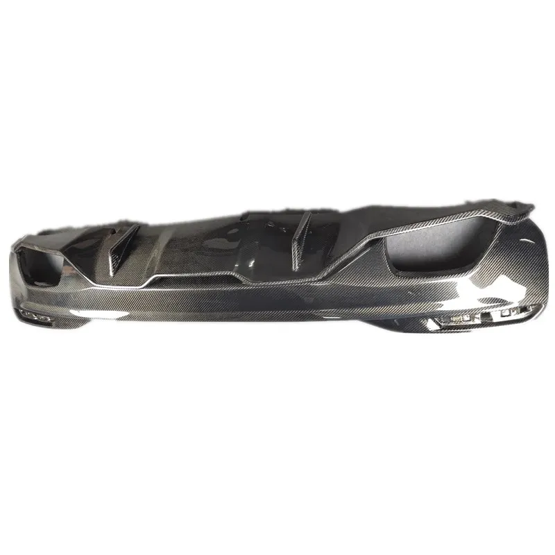 

Dream2021 Fit For New 18-20 Bmw Modified Shovel Carbon Fiber Double Back Front Lip Side 5 Series Small Skirt