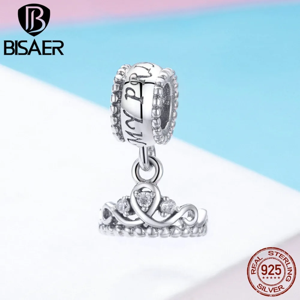 Новая модная серебряная подвеска элегантная Роскошная корона принцессы