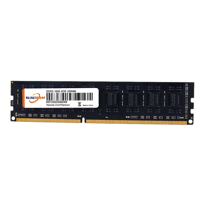 

WALRAM Memory Module Memory Card DDR3 4GB 1600MHZ RAM RAM PC3-12800 240-Pin Suitable for Desktop Computer Memory