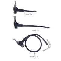 102060 cm car inflator hose adapter twist lock air chuck air hose standard fine thread car air compressor pump extension pipe