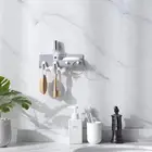 Самоклеящиеся крючки для пальто, держатель для ключей, настенная подвесная Вешалка без отверстий с держателем, органайзер, домашние аксессуары