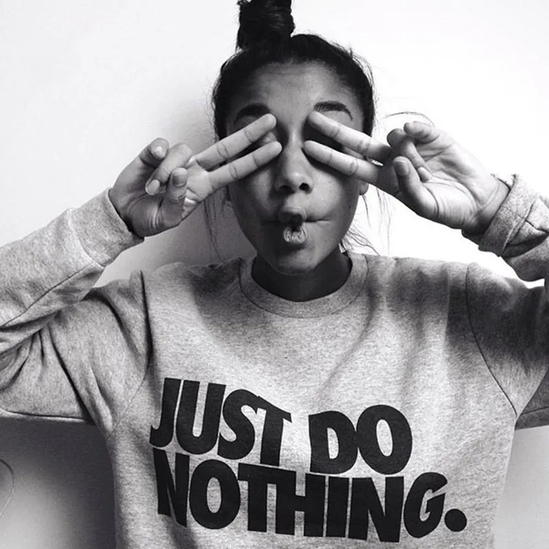Just Something Hoodies Sweatshirts EuropeTops 2022 Women Casual Kawaii Harajuku Kpop Sweat Punk For Girls Clothing Korean