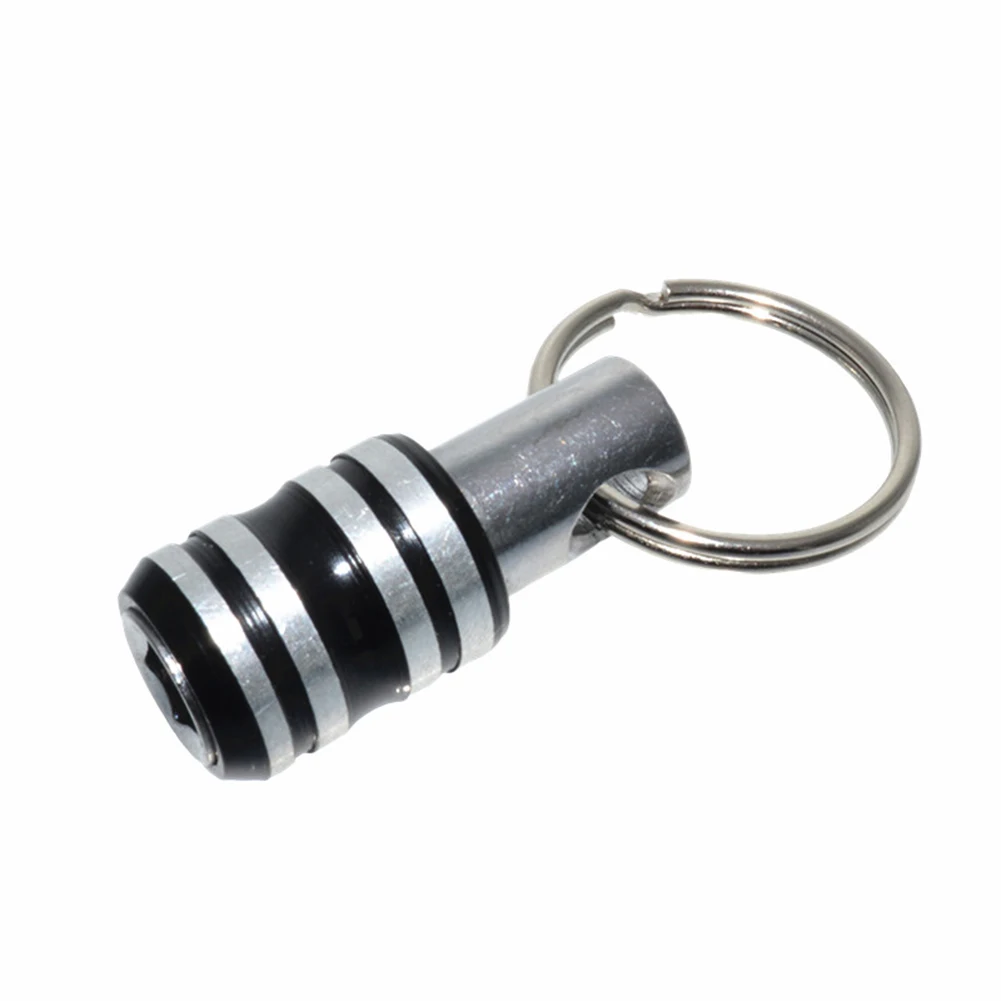 

5pcs Screwdriver Bit Holder 1/4\\\" Hex Shank Keychain Bit Bits Stainless steel 35x6.35mm