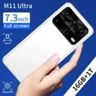 Смартфон глобальная версия M11 Ultra, 7,3 дюйма, 16 ГБ + 1 ТБ, 6800 мАч, камера 64 мп, мобильные телефоны