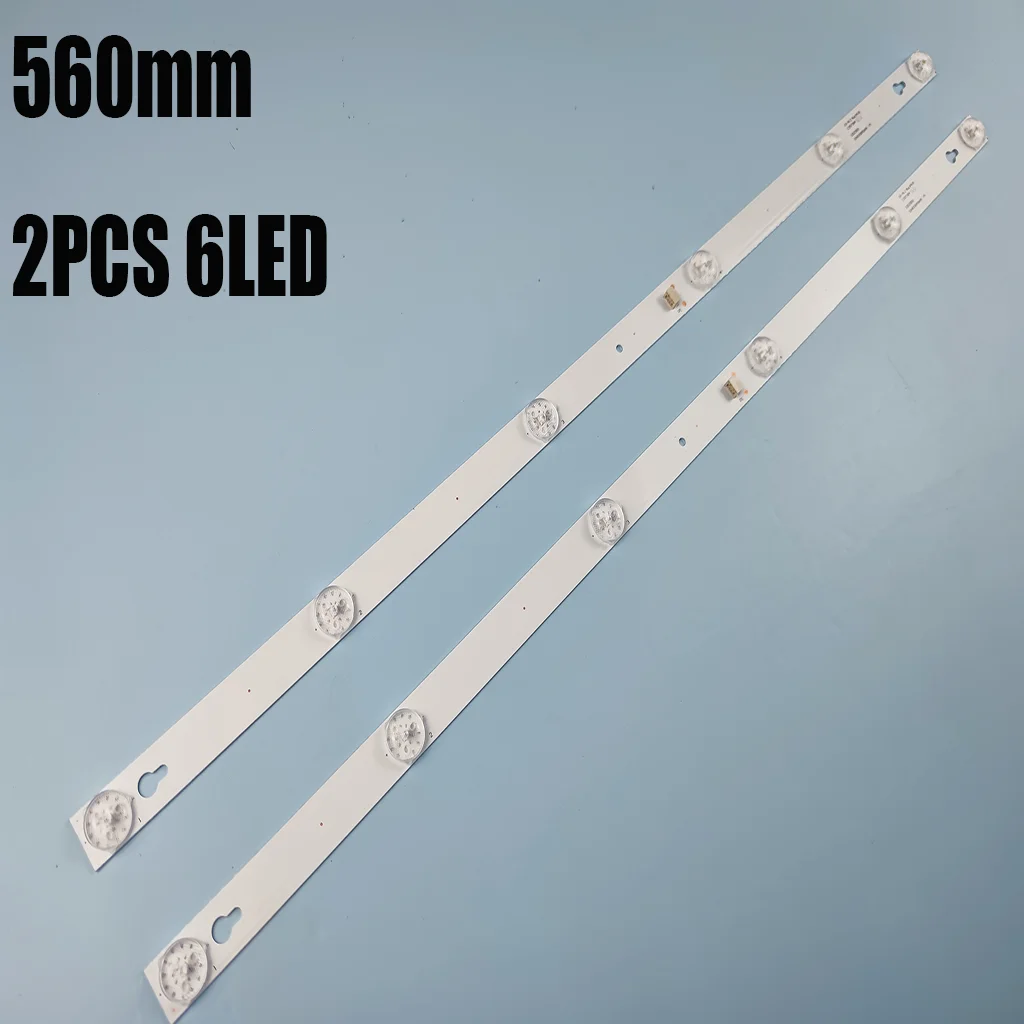 

2 pieces/lot 6LED LED Backlight Strip For Thomson 32HB5426 TCL 32L2600 TL32P1A 4C-LB3206-HR03J HR01J TOT_32D2900 32HR330M06A5 V5