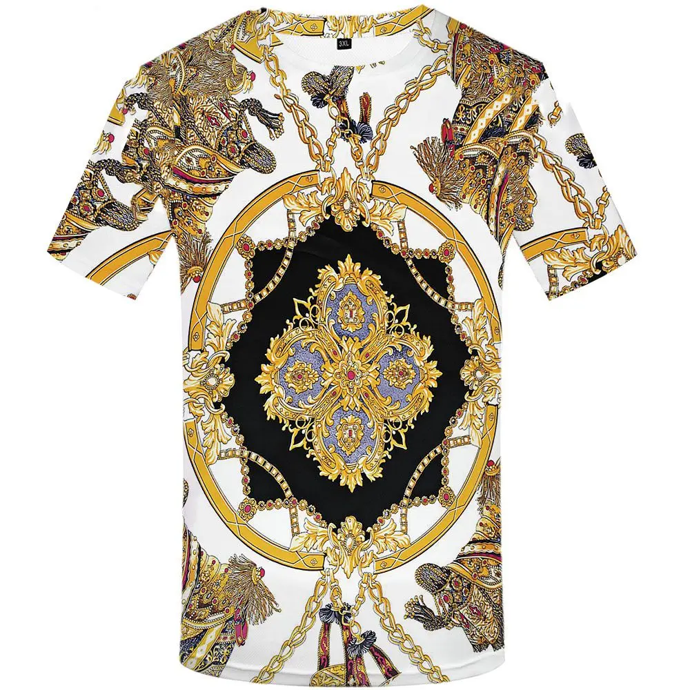 Размера плюс 5XL для мужчин футболка Новинка 3D принт забавная с короткими рукавами