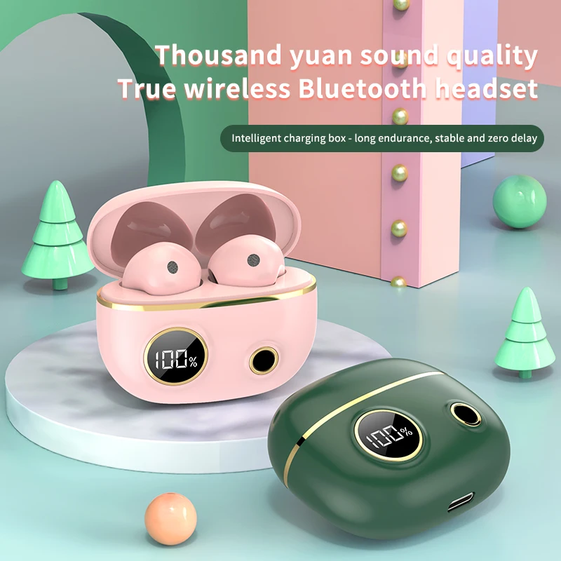 

GELBAU Games Earphones Sport Earbuds Touch Control Wireless Bluetooth 5.0 Headphone For Huawei OPPO Xiaomi TWS Music Headset