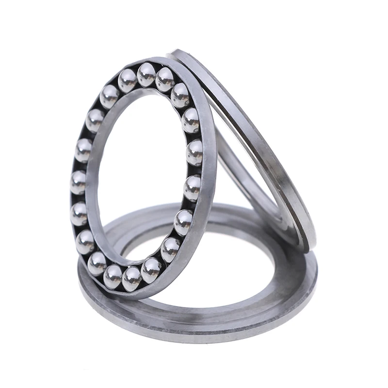 

New Pratical Miniature Thrust Bearings Metal Axial Ball Bearing 3 Part 51100 Series 51100 To 51106 For Hardware Accessories 1Pcs