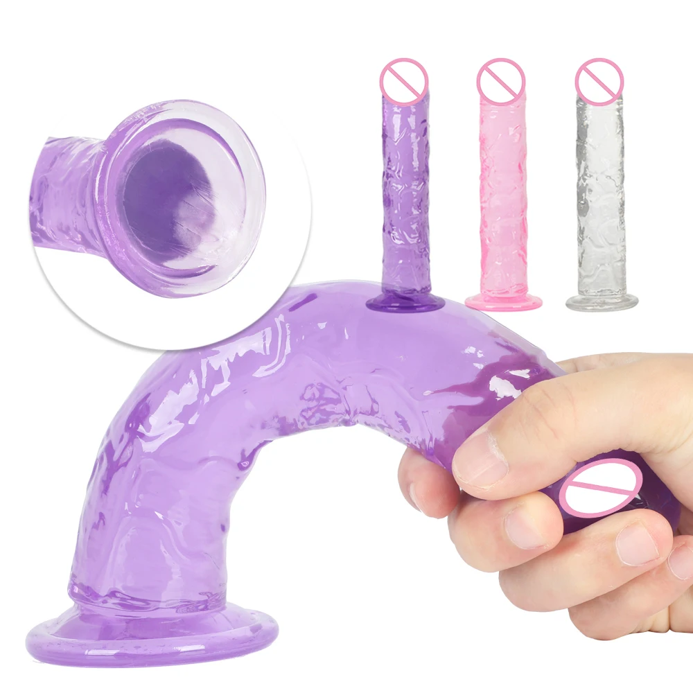 GaGu эротический мягкий желеобразный фаллоимитатор Анальная пробка реалистичный