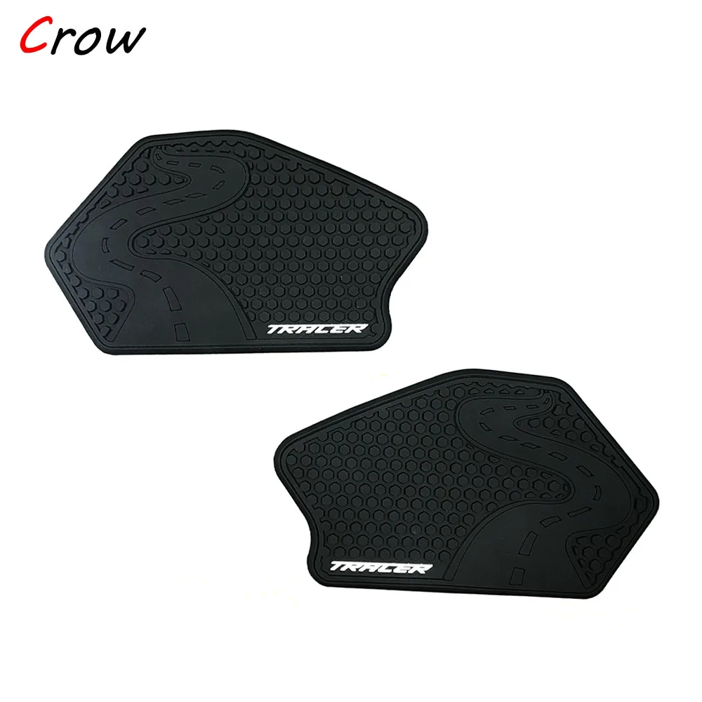

Для TRACER 700 Tracer 700 Tracer 7 GT MT-07 2020 2021, Нескользящие боковые наклейки на топливный бак мотоцикла, водостойкая прокладка, резиновая наклейка
