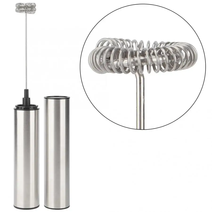 Молочный пенообразователь USB Перезаряжаемый Электрический взбиватель яиц