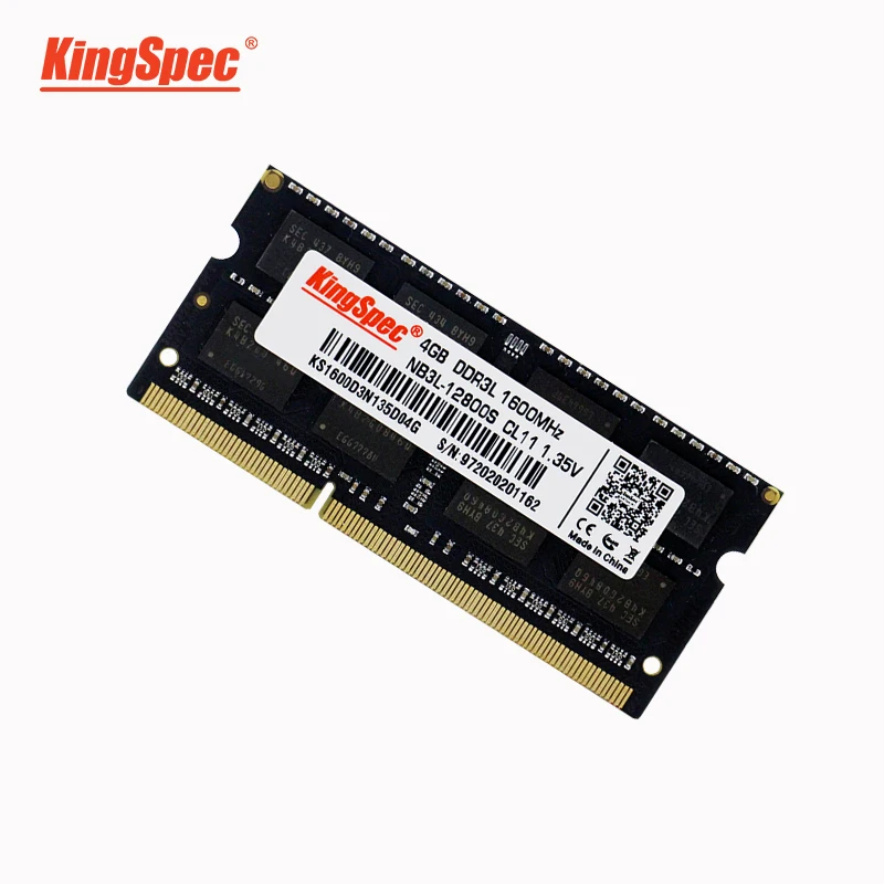 Оперативная память KingSpec ddr3 для ноутбука meomry 4 ГБ 8 оперативная Память ОЗУ ddr 3 1600