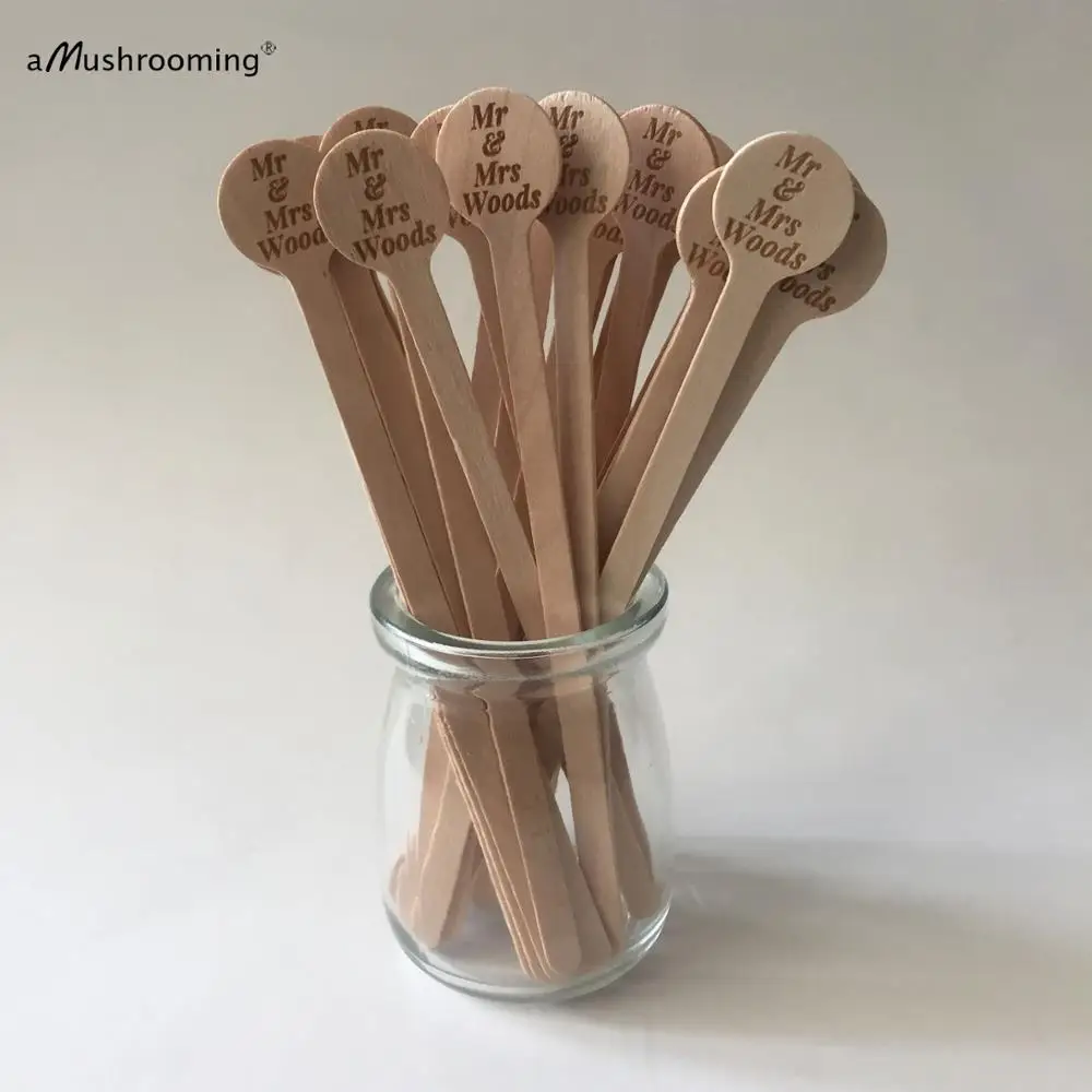 Персонализированные ручные палочки для дома кухни принадлежности барной посуды