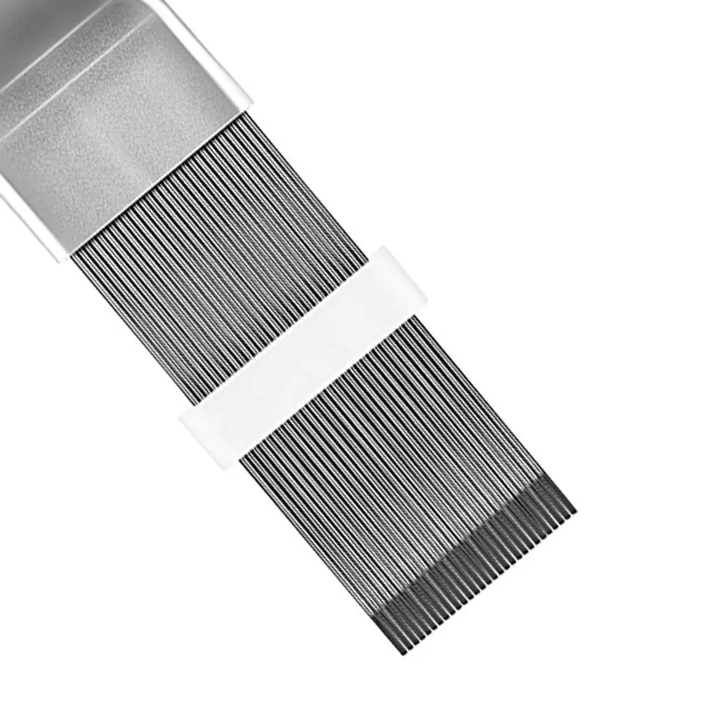 Cleaning Tool Fin Comb Air Conditioner Repair Coil A/C HVAC Condenser Radiator Universal Stainless steel Brush | Инструменты