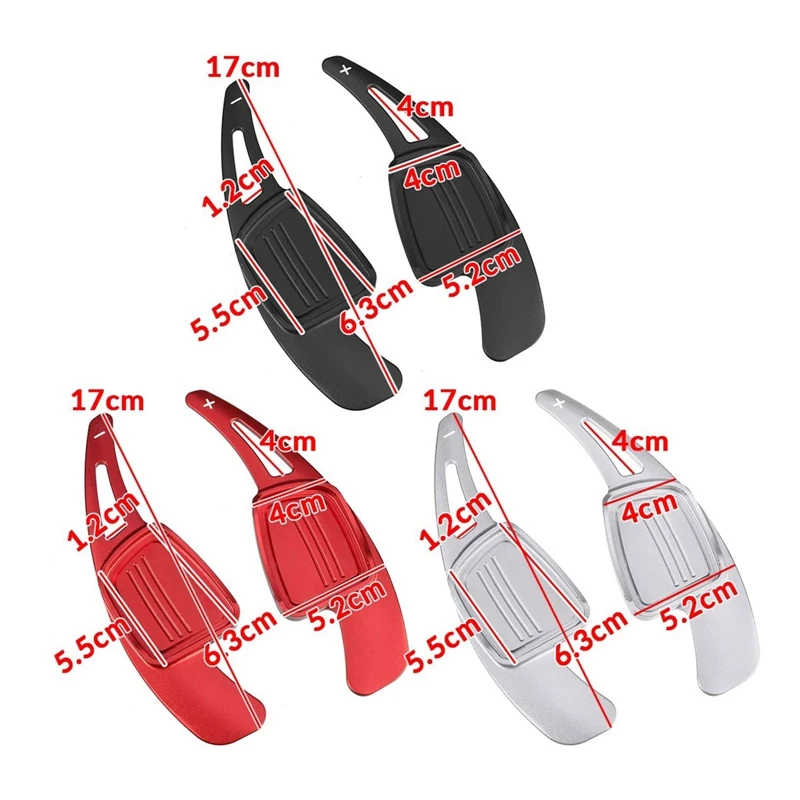 

Car Steering Wheel Paddle Auto Replacement Extension Shift Changing Paddle Cover for Audi A4 B9 A5 Q2 Q7 Steering Wheel Paddle