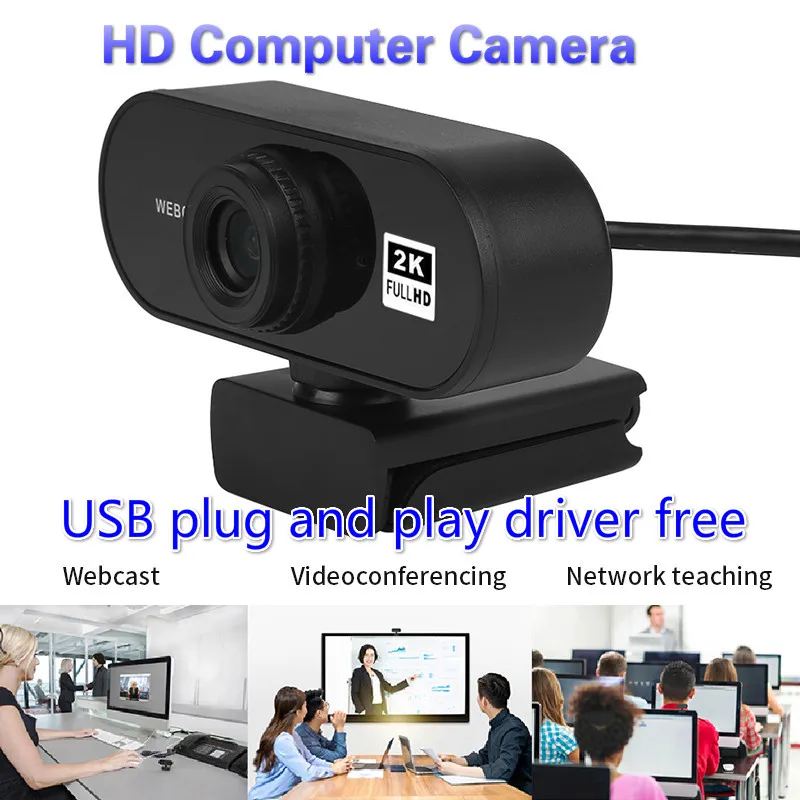 

HD веб-камера 1080P, компьютер, веб-камера USB 2,0, видеомикрофон для ПК, ноутбука, Великобритания, xd