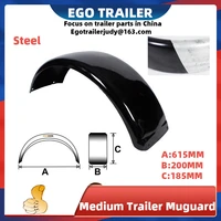 egotrailer 2pcs steel trailer mudguard fender cover for trailer wheels 12 or trailer accessories trailer components