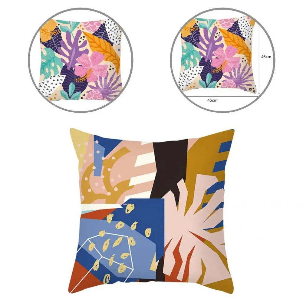 

Легко моющийся современный чехол с рисунком в виде листьев