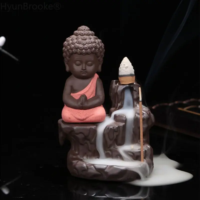 10 шт. конусы и горелка для благовоний|backflow incense burner|incense burnerincense backflow burner |