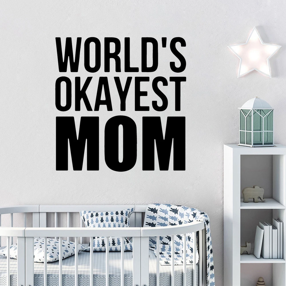 Diy подтверждение настенного искусства наклейка украшение модная для гостиной