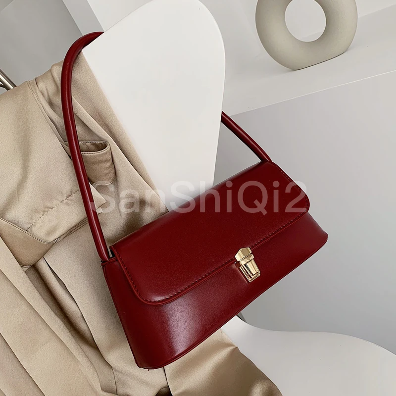 Модная винтажная Женская однотонная Сумка-тоут 2020 Новая высококачественная