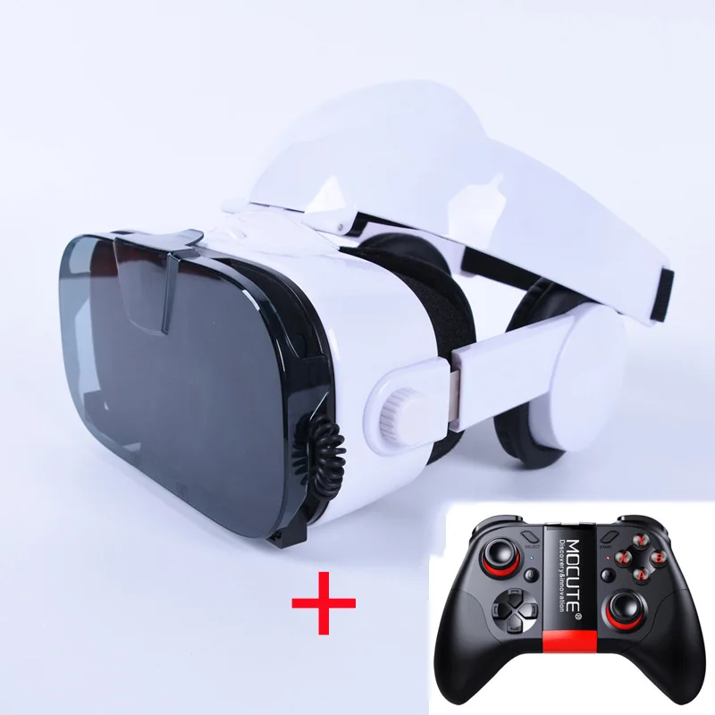 3F with Remote B FiiT 112 FOV VR Очки виртуальной реальности удаленные 3D Android картон VR 3D гарнитура стерео шлем коробка для смартфонов 4,0-6,2 дюймов - Цвет: 3F with Remote B