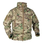 Зимняя мужская флисовая куртка в стиле милитари, мягкая оболочка, тактическая Водонепроницаемая армейская камуфляжная куртка, одежда для страйкбола, ветровки Мультикам