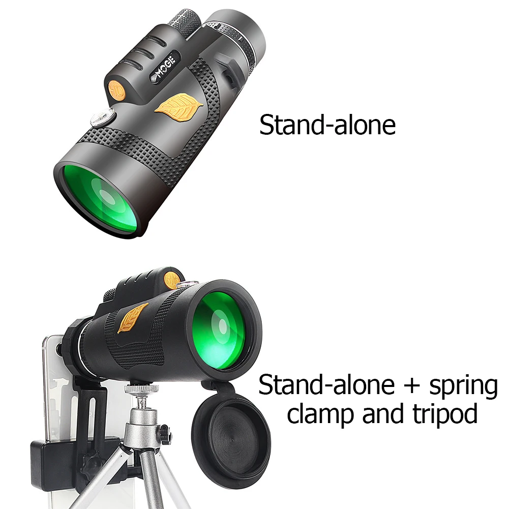 

12x50 мощный монокулярный телескоп HD телескопический оптический прицел с дополнительным увеличением держатель для смартфона для туризма кем...