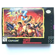 Final Fight 3 with box 16bit game cartridge US Version