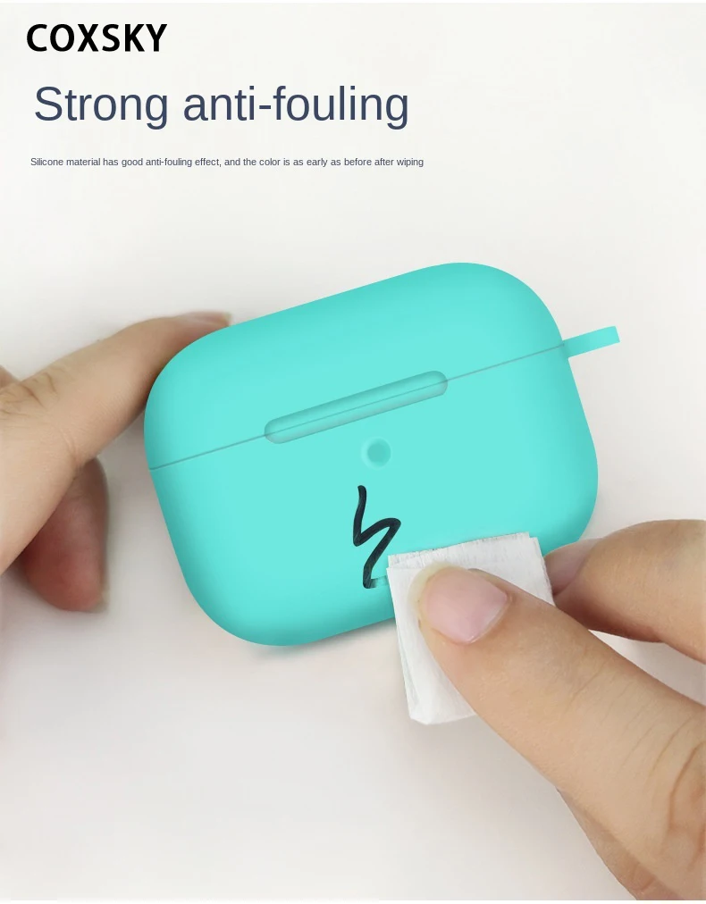 

Applies to Wireless earcase Pro Earphone Case Apple 3G Wireless wireless Earphone Silicone Case