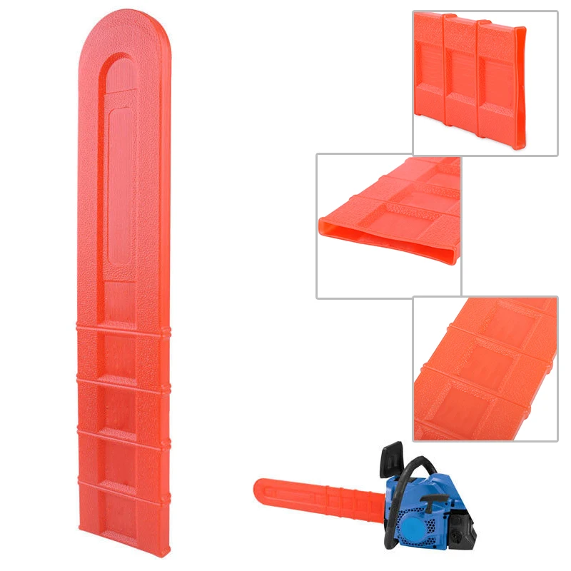 Chainsaw Scabbard style shape Plastic Cutter Parts Protector Bar Cover 12&quot 14&quot 16&quot 18&quot 20&quot chain saws collection bag |