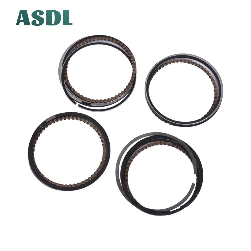 

STD Size 48.5mm 4PCS/Set Standard Motorcycle Engine Piston Rings Set for CBR250 MC14 MC17 MC19 MC22 CB250 Hornet Jade
