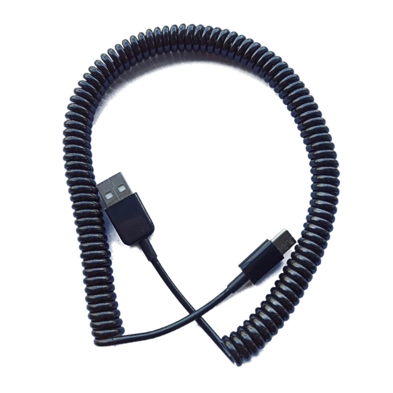 

Type C Coiled Cable Wire Mechanical Keyboard GH60 USB Cable Type-C to USB Cable