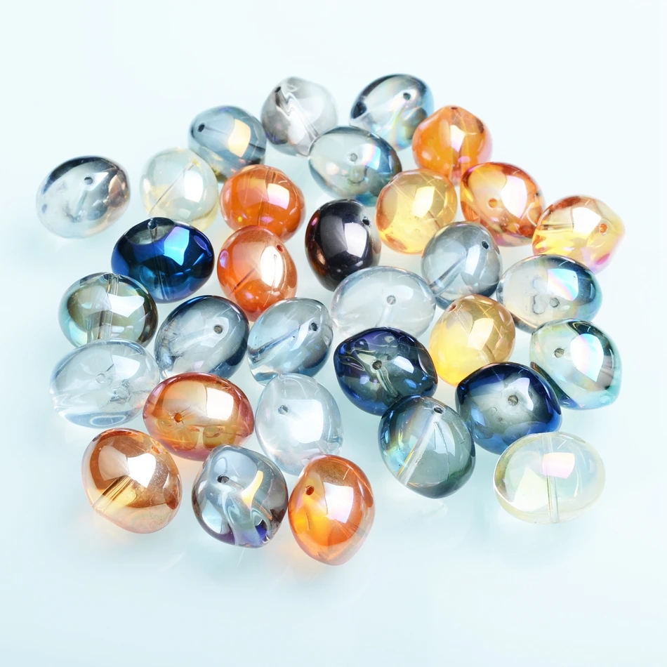 

Wholesale Crystal Glass Beads 16mm Egg Shape Beads Wholesale Oval Beads