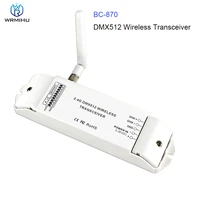 dc5v 36v bc 870 dmx512 2 4ghz wireless transceiver 350m 126 channels multi usage dmx signal receiver emitter controller