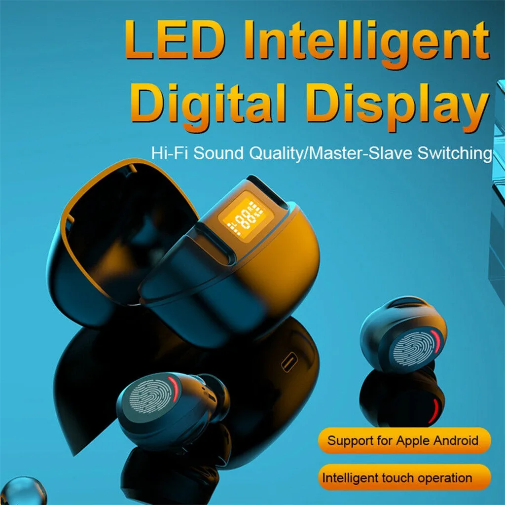 Bluetooth 5 0 наушники Hifi беспроводные бас игровая гарнитура спортивные вкладыши air ea