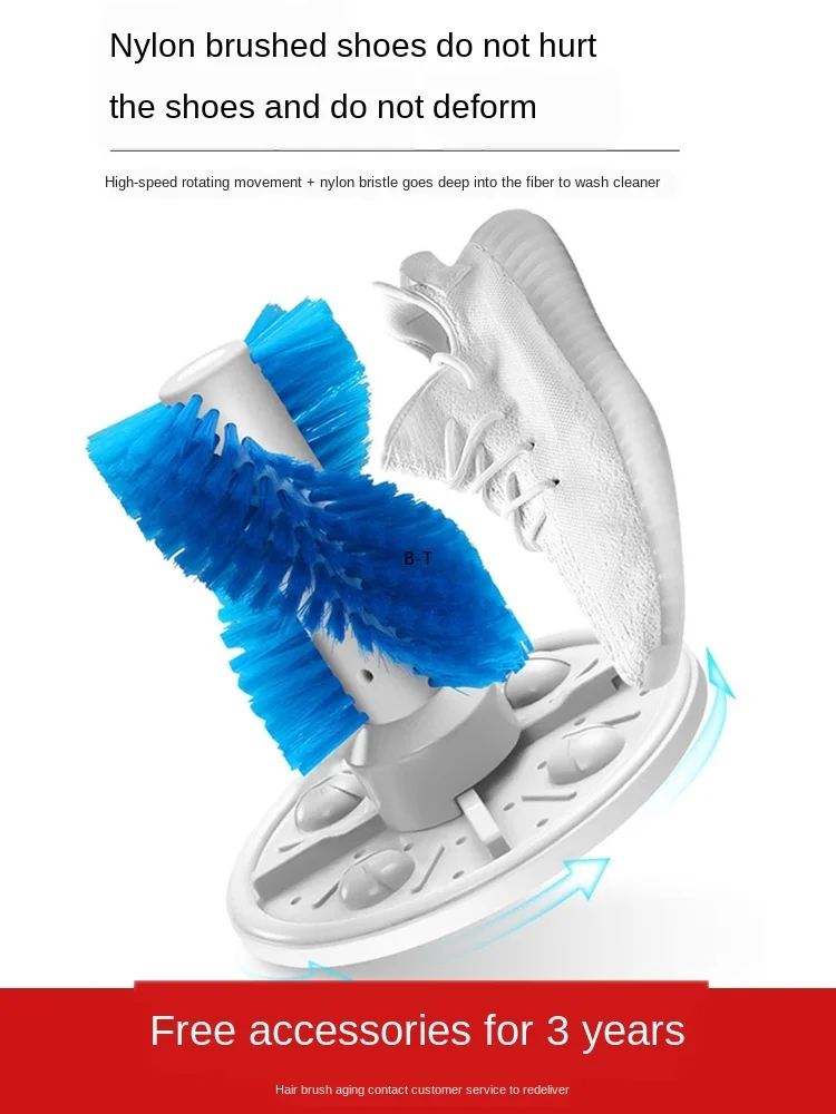 

Shoe Washing Machine Automatic Drying Household Small Mini Lazy Artifact Shoe Brushing Machine Shoe Brushing Spin-Dry